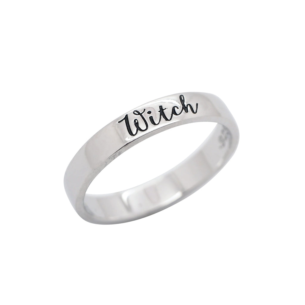 Sterling Silver Witch Ring