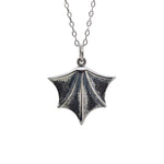 Sterling Silver Bat Wing Necklace