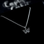 Sterling Silver Little Butterfly Necklace