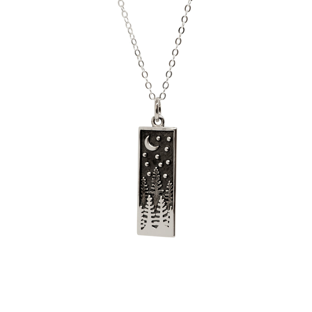 Sterling Silver Forest Witch Necklace