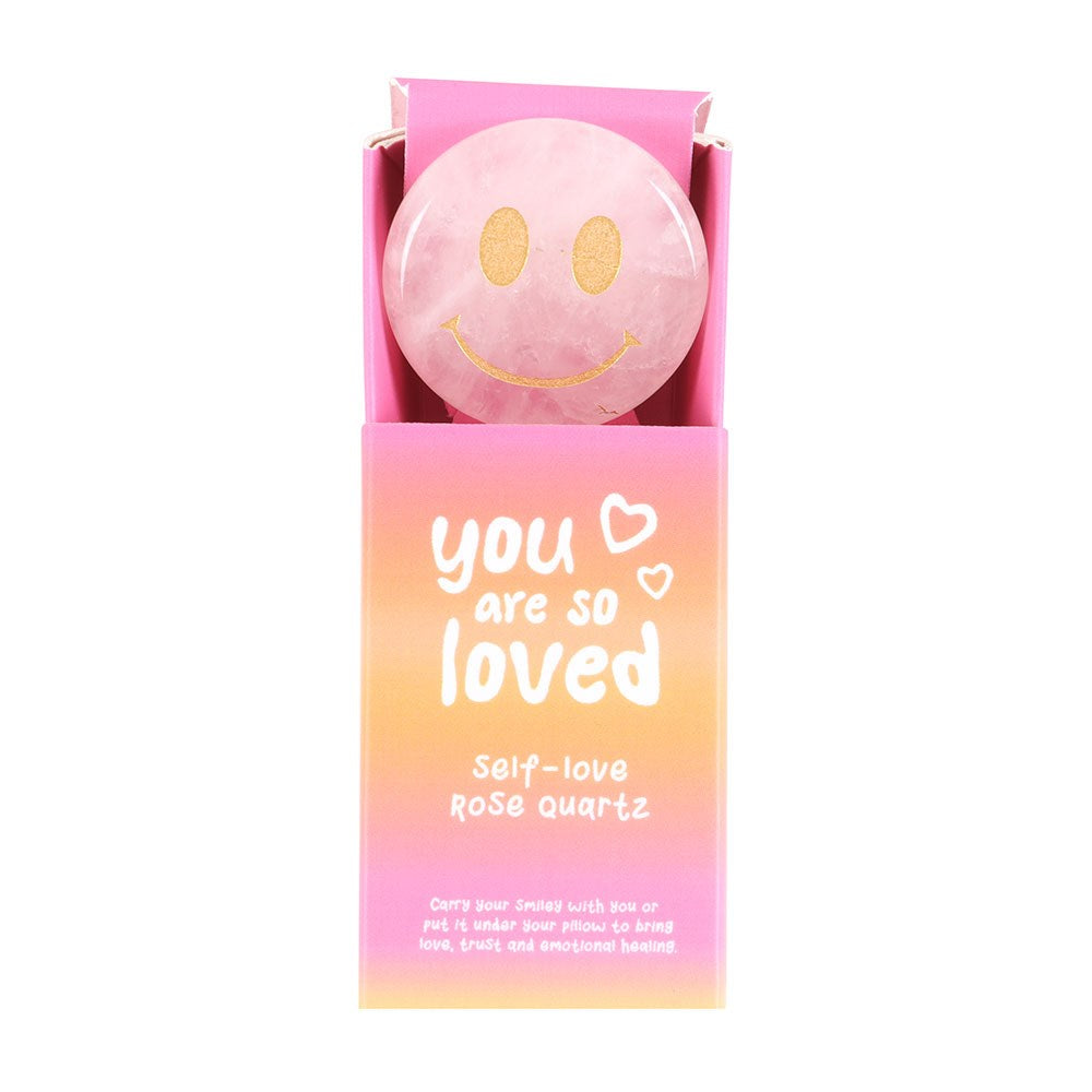 You Are So Loved Smiley Crystal