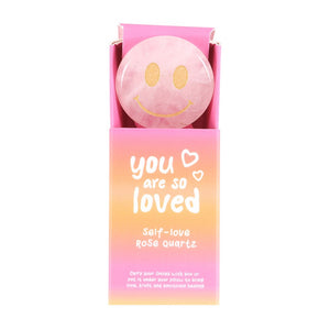 You Are So Loved Smiley Crystal
