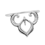 Sterling Silver Maharaja Archway Ring