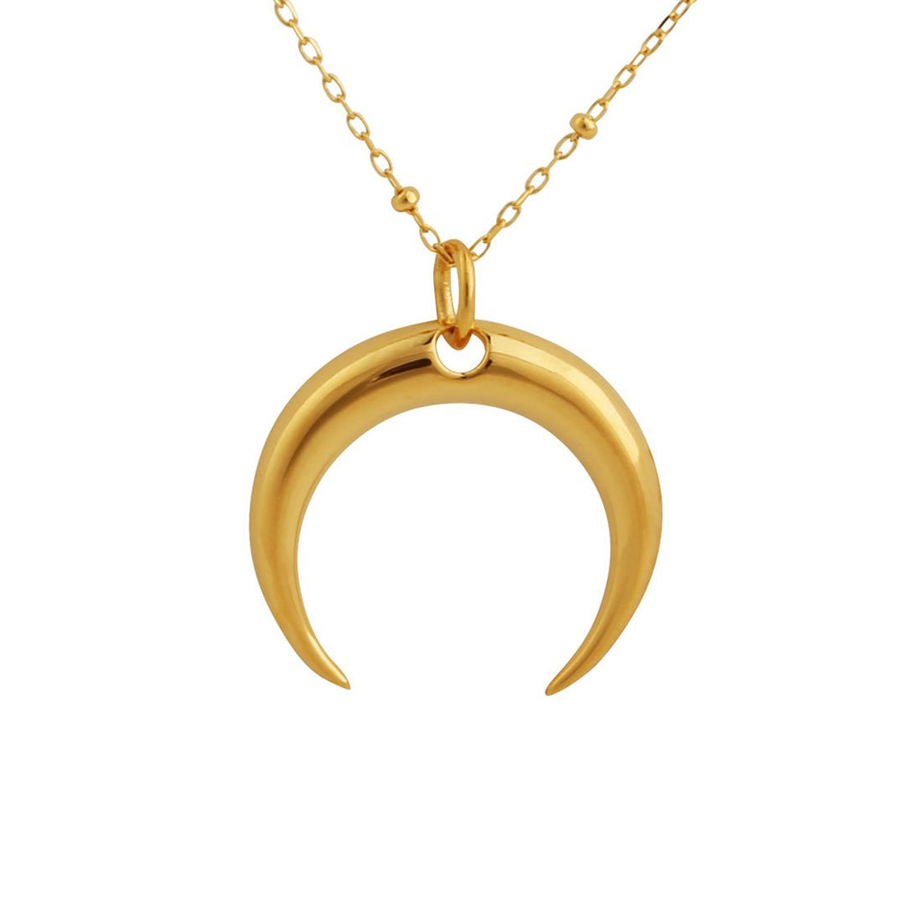 Gold Moon Illusion Necklace