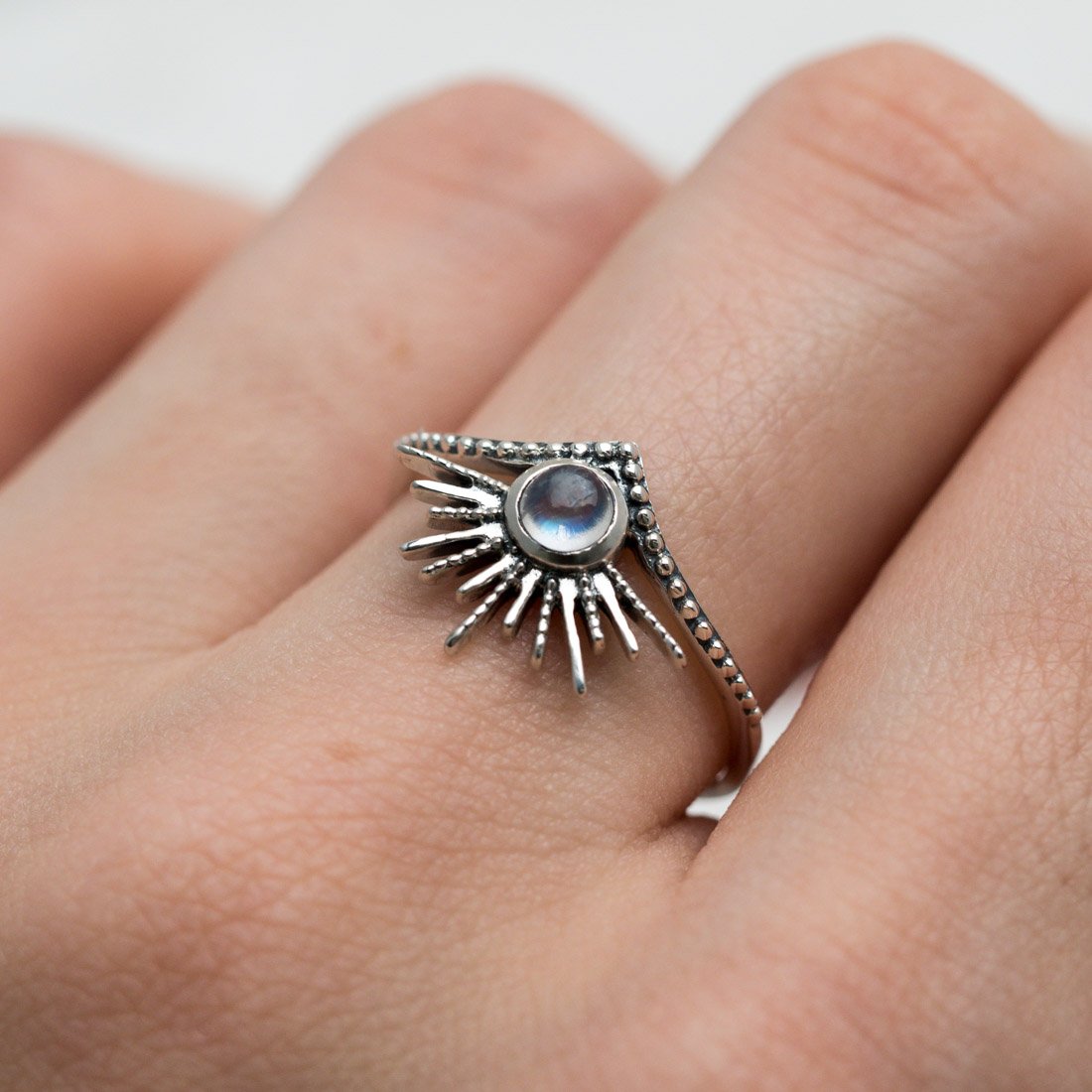 Sterling Silver Iyengar Ring