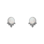Sterling Silver Mystic Pearl Studs