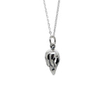 Sterling Silver Mini Bird Skull Necklace