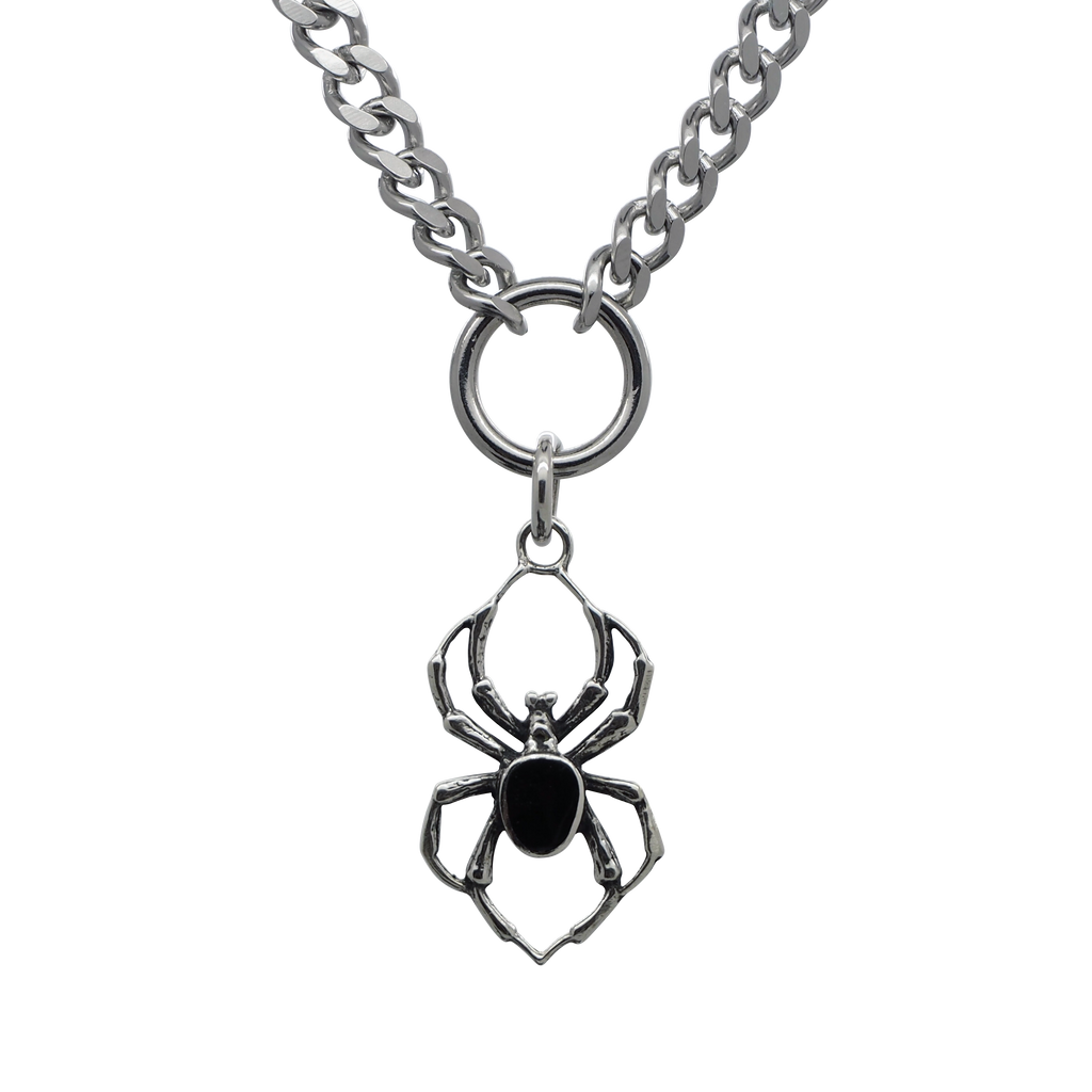 Black Widow Chain Necklace