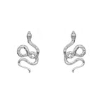 Sterling Silver Serpent Seer Studs