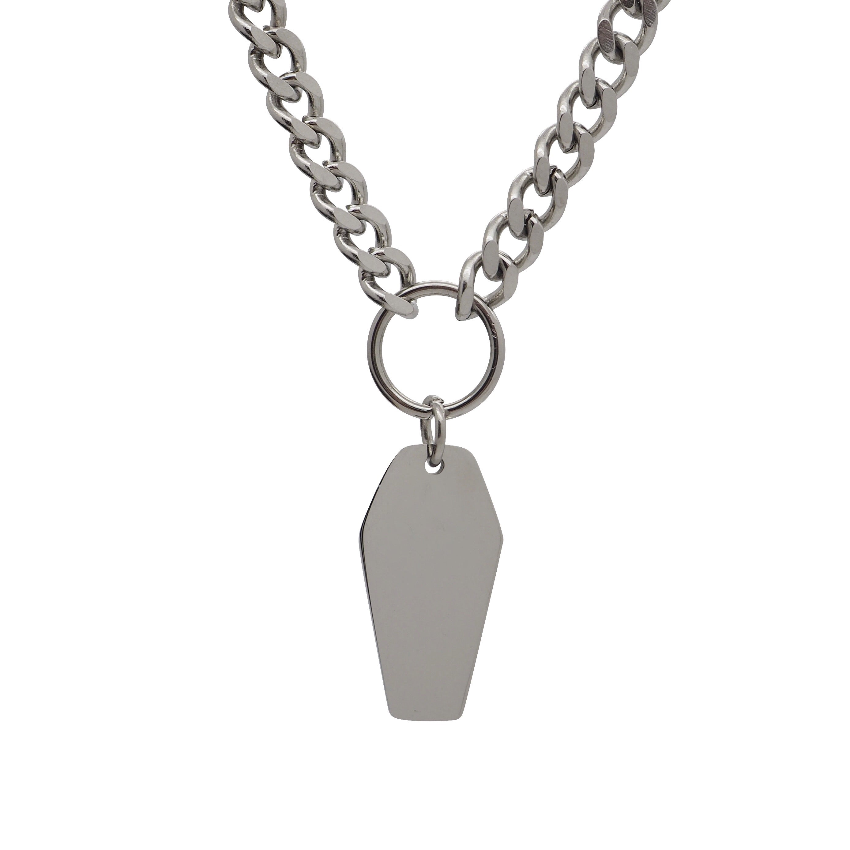 Coffin Chain Necklace