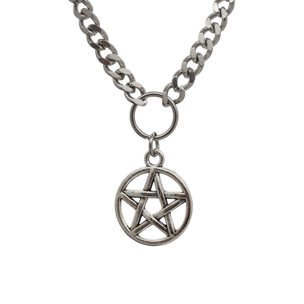 Pentagram Chain Necklace