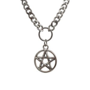 Pentagram Chain Necklace