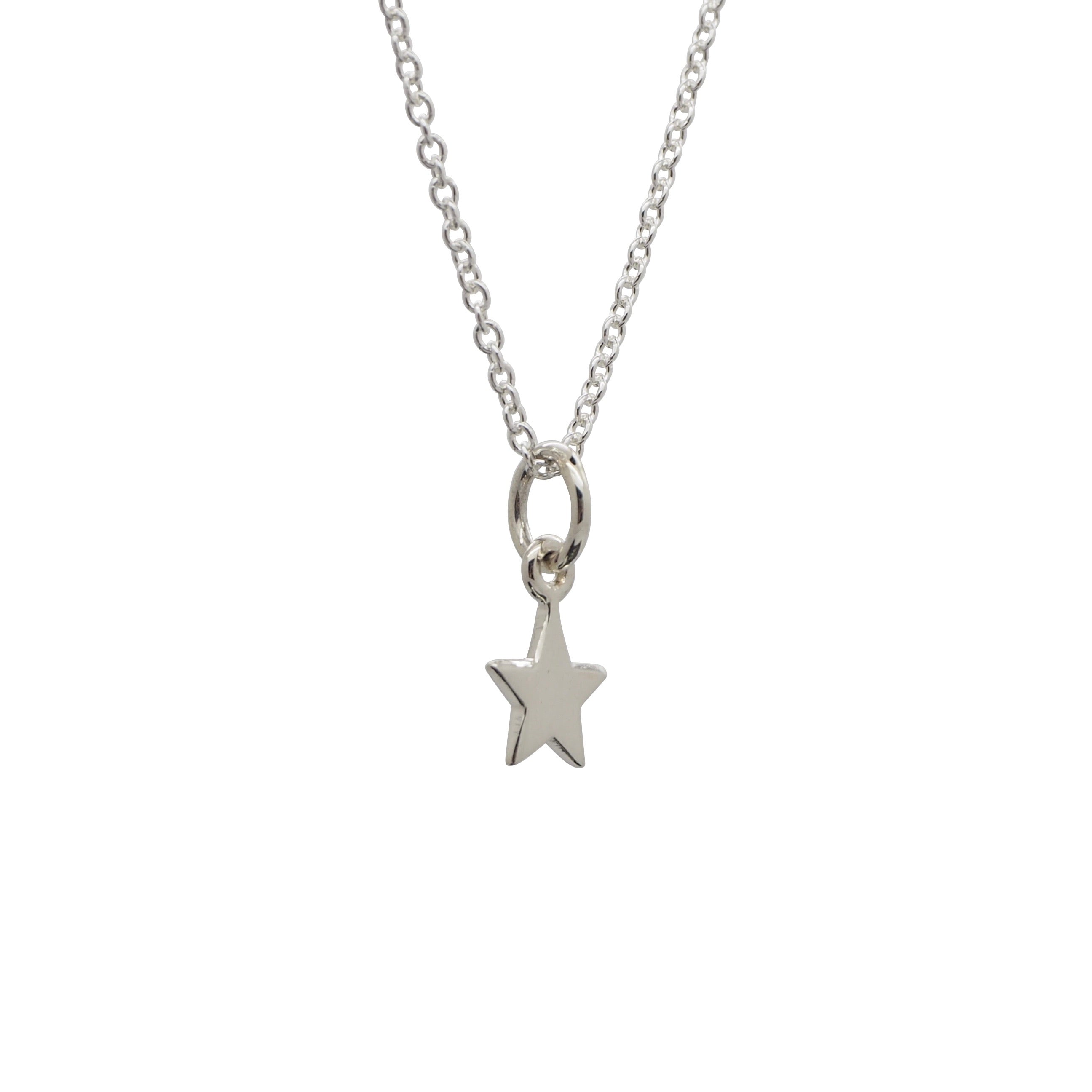 Sterling Silver Little Star Necklace