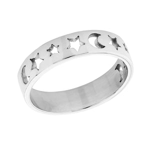 Sterling Silver Sky Full Of Stars Ring