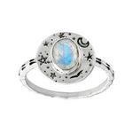 Sterling Silver Alchemy Moonstone Ring