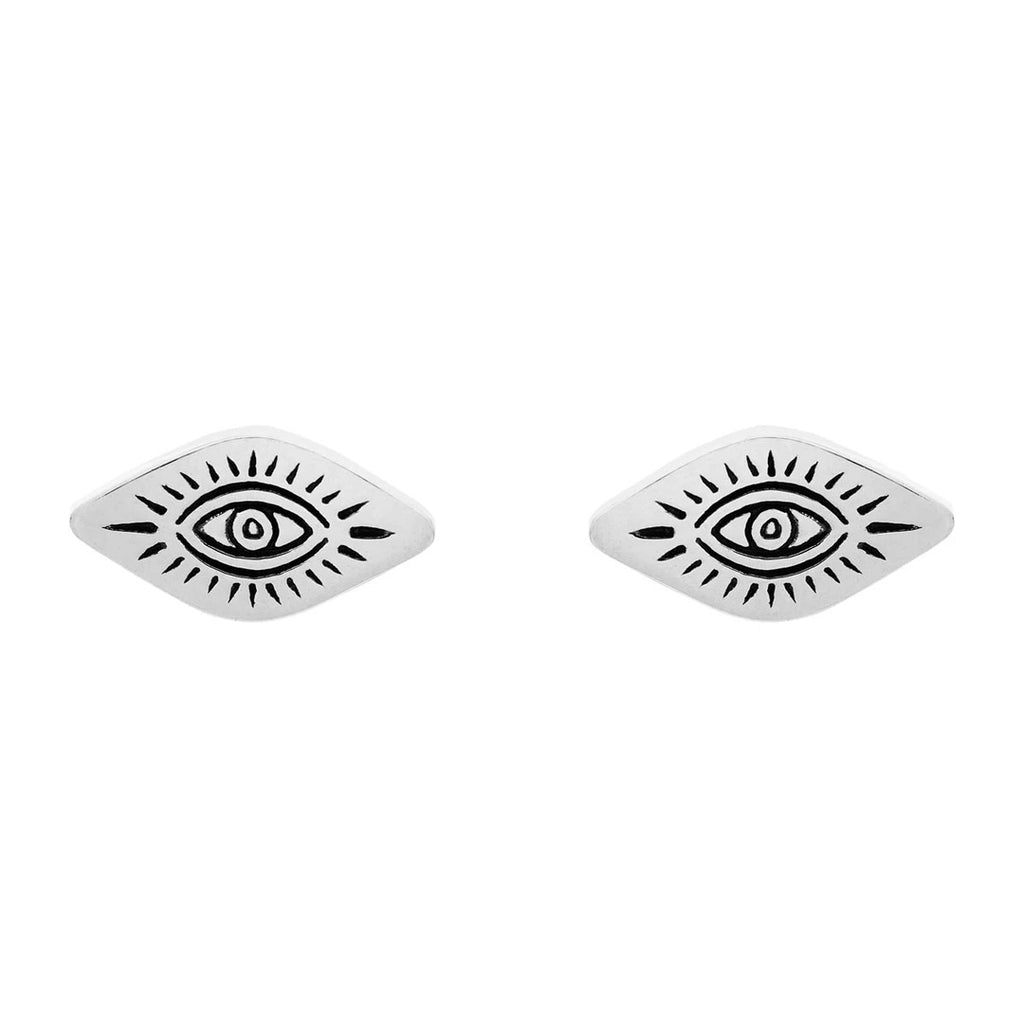 Sterling Silver All Seeing Eye Studs Studs