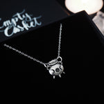 Sterling Silver Witches Cauldron Necklace
